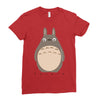 totoro 1 Ladies Fitted T-Shirt