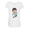 Messi Maternity Scoop Neck T-shirt