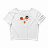 crime scene Crop Top