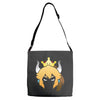 bowsette meme Adjustable Strap Totes