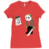Friday The 12Th Funny Horror Movie Ladies Fitted T-Shirt