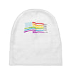 lightsaber rainbow Baby Beanies