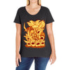 attack Ladies Curvy T-Shirt