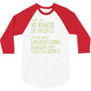 10 kinds of people binary 3/4 Sleeve Shirt