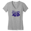 legends get admission in du Women's V-Neck T-Shirt