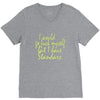 i would go fuck myself but i have standards V-Neck Tee
