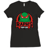 raphs fight club Ladies Fitted T-Shirt