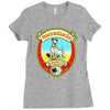 dogs bollocks beer label ideal birthday present or gift Ladies Fitted T-Shirt