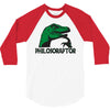 philosoraptor (2) 3/4 Sleeve Shirt