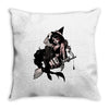 sexy witch Throw Pillow