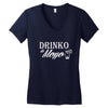 drinko Women's V-Neck T-Shirt