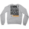 Strong Independent Motivated Gemini Crewneck Sweatshirt