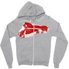 piece of meat Zipper Hoodie