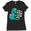 t rex skipped too many arm days Ladies Fitted T-Shirt