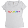 Equality LGBT Women's Triblend Scoop T-shirt