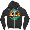 led eye Zipper Hoodie