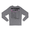 October Girl Facts Scorpio Long Sleeve Shirts