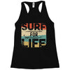 surf for life Racerback Tank