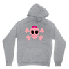 fummy pink skull long sleeve Unisex Hoodie