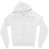 real men play rugby Zipper Hoodie