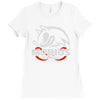 mobius racing sonic Ladies Fitted T-Shirt
