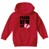 proud new girl Youth Hoodie
