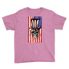 july 4th skull Youth Tee