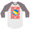 spaceship 3/4 Sleeve Shirt
