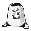 panda (2) Drawstring Bags
