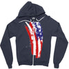 july 4th flag Zipper Hoodie