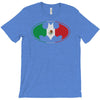 bat man mexican flag mexico logo T-Shirt