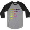 I miss you my heart is empaty wİthout you (2) 3/4 Sleeve Shirt