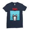 paws Ladies Fitted T-Shirt