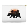 Bear Adventure With Rose Accessory Pouches