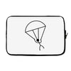 stick man skydiving Laptop sleeve