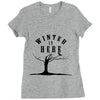 Winter (a215) Ladies Fitted T-Shirt