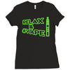 relax&amp;#vape Ladies Fitted T-Shirt