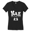 Bae Best Auntie Ever Women's V-Neck T-Shirt
