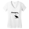 nevermore Women's V-Neck T-Shirt