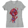 upset stomach Ladies Fitted T-Shirt