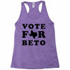 vote for beto Racerback Tank