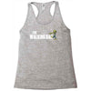 the walking dad Racerback Tank