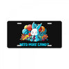 need more candy License Plate
