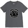 skateboard V-Neck Tee