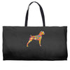 boxer flower Weekender Totes