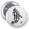 astronaut Pin-back button