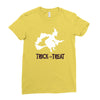 witch halloween fancy Ladies Fitted T-Shirt