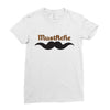 mustache (2) Ladies Fitted T-Shirt