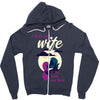 to the moon and back Zipper Hoodie