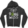 vegan for the voiceless Zipper Hoodie